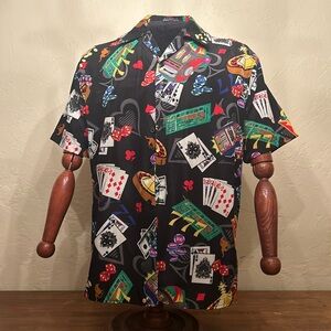 Scorpio Large Casino-themed casual shirt.